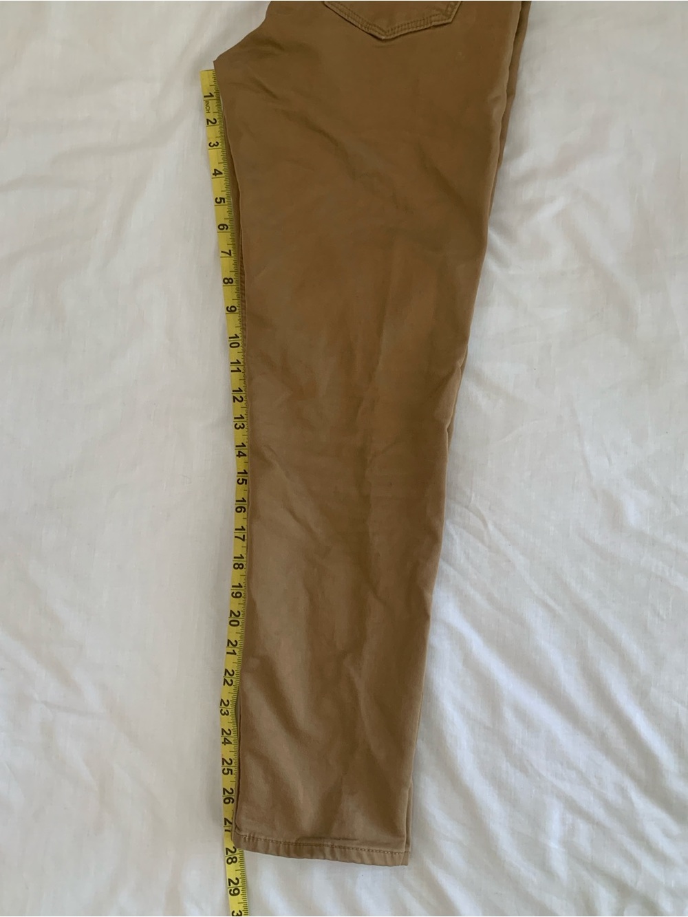 Banana Republic Women's Slim Travel Jean 29/8 Whiskey Brown Stretch - Picture 6 of 10